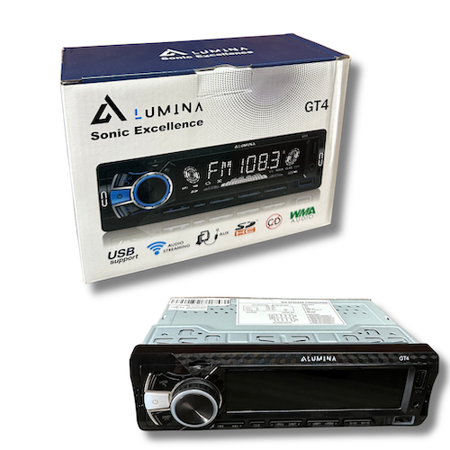 Lumina Audio Single DIN Multimedia Receiver [GT4]