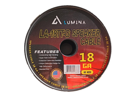 18 Gauge Speaker Cable - Green [LA-18TTG]