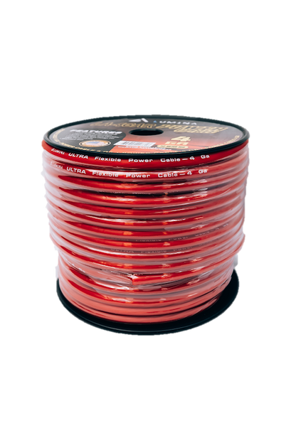 4 Gauge Power Cable - Red [LA-4GAR]