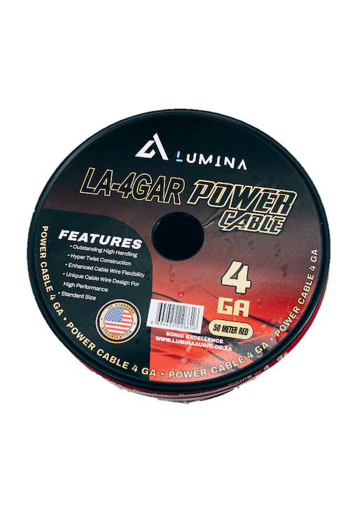 4 Gauge Power Cable - Red [LA-4GAR]