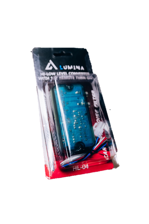 Lumina Hi-to-Low Level Converter with 12V Remote Turn-On [LA-HL04]