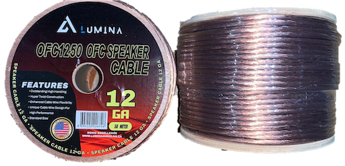 12 Gauge Oxygen Free Speaker Cable [LA-OFC1250]