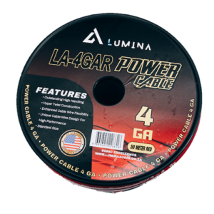 4 Gauge Power Cable - Red [LA-4GAR]